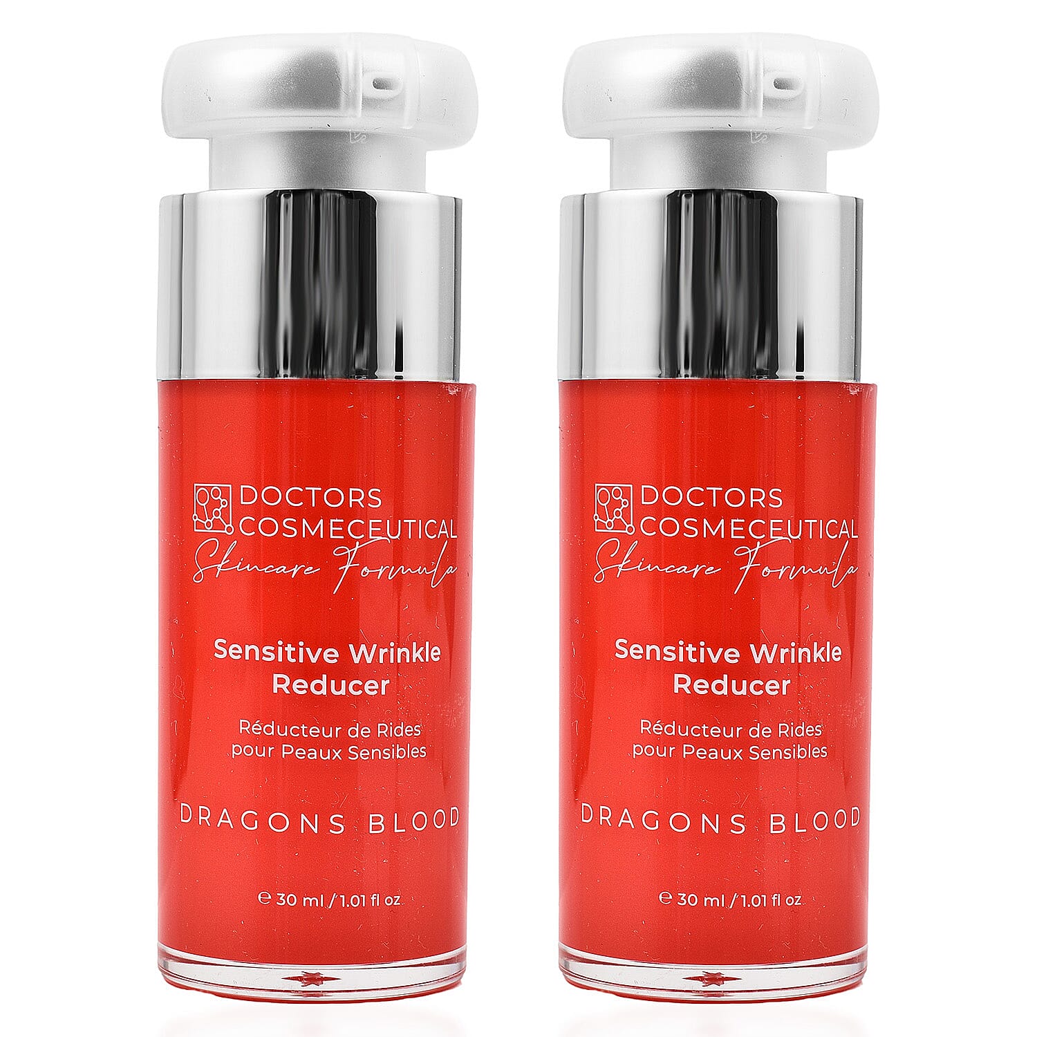 Pack of 2 - Doctors Formula - Dragons Blood Sensitive Wrinkle Reducer - 30mL