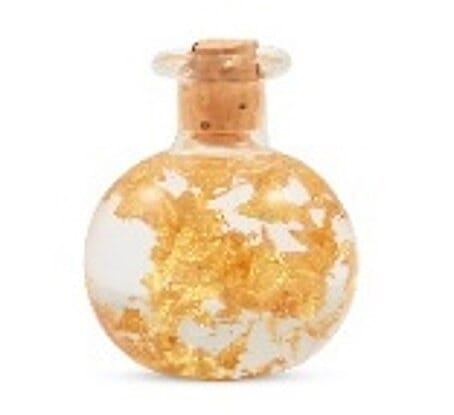 EASTER SPECIAL DOUBLE DEAL 22k Gold (91.6% Purity) Foil in Glass Bottle X2