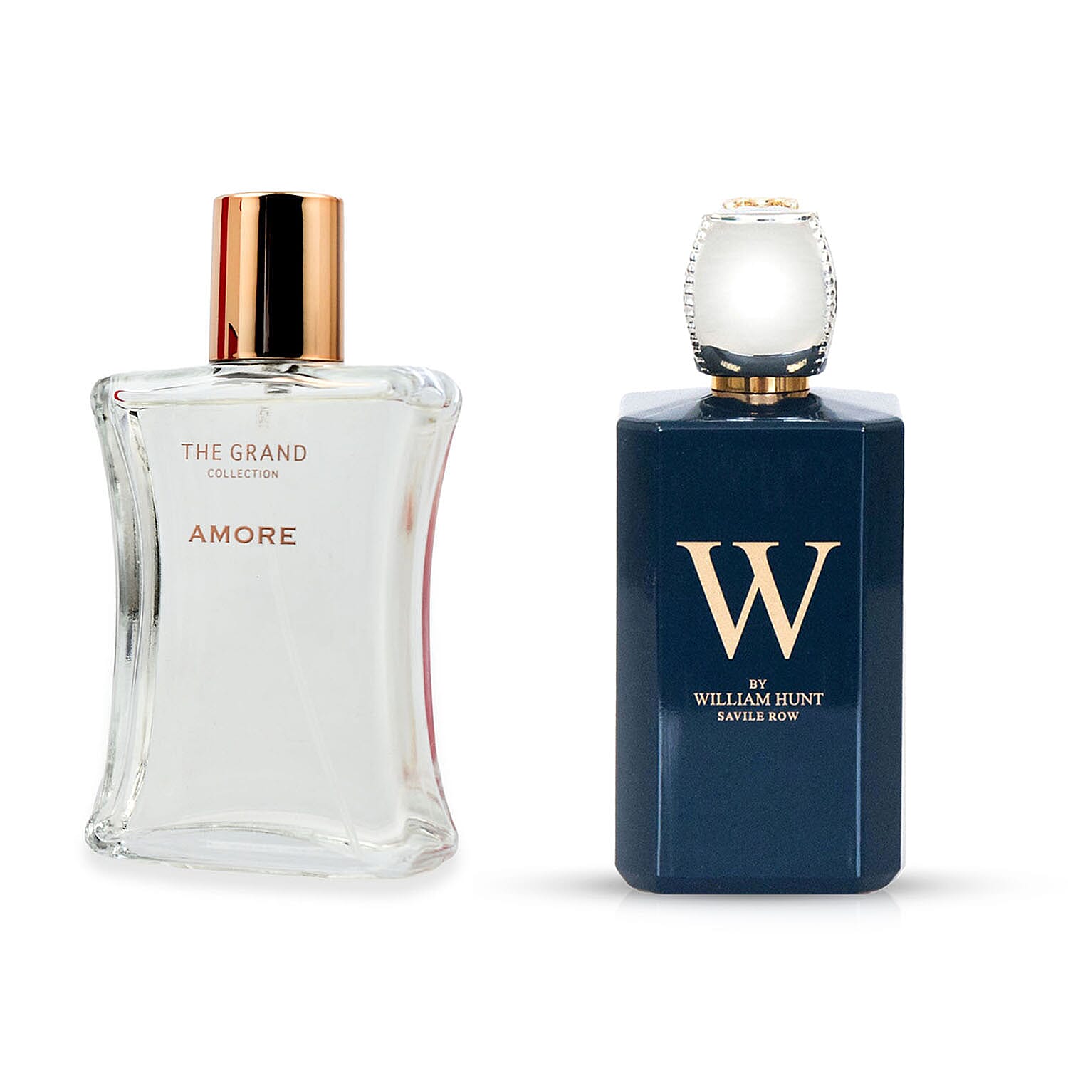 Bundle of W By William Hunt EDT & Grand Collection - Amore EDP - 100ml Each