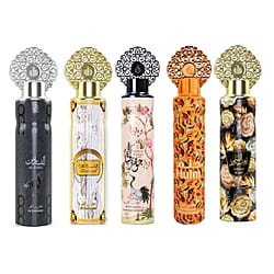 Desert Bloom Air Freshener Set of 5 &ndash; Arabian Oud Inspired Scents 300ml Each
