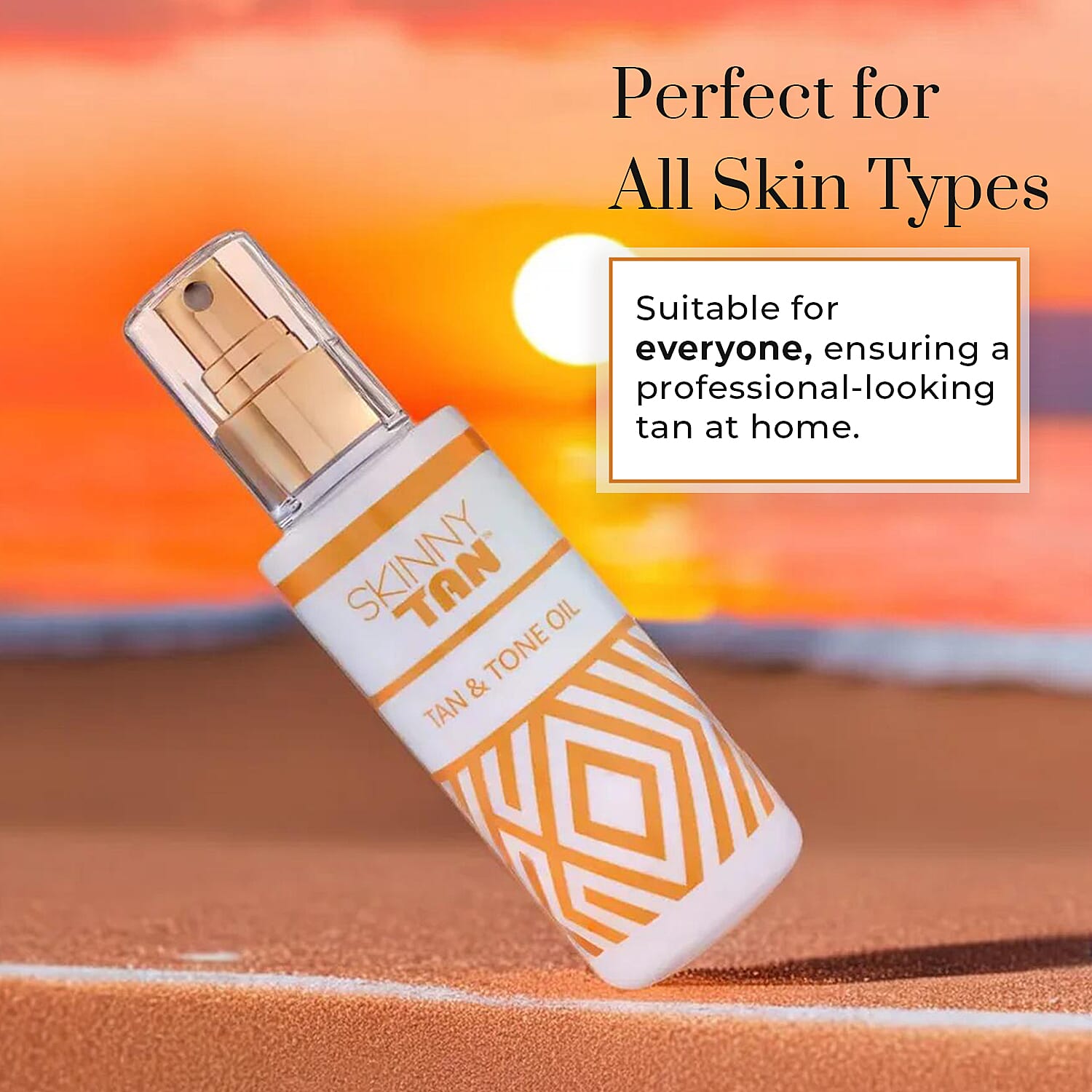 Set of 2 - Skinny Tan - Tan & Tone Oil 145ml each