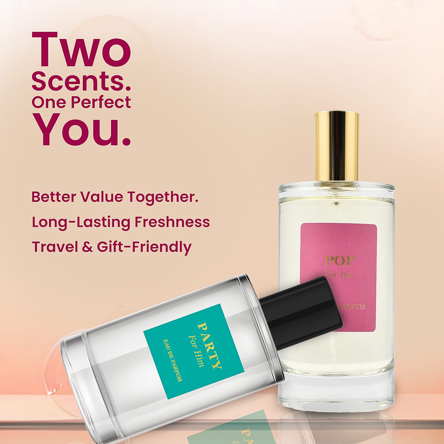 Laurelle Life of the Party - POP and Party 100ml EDP each