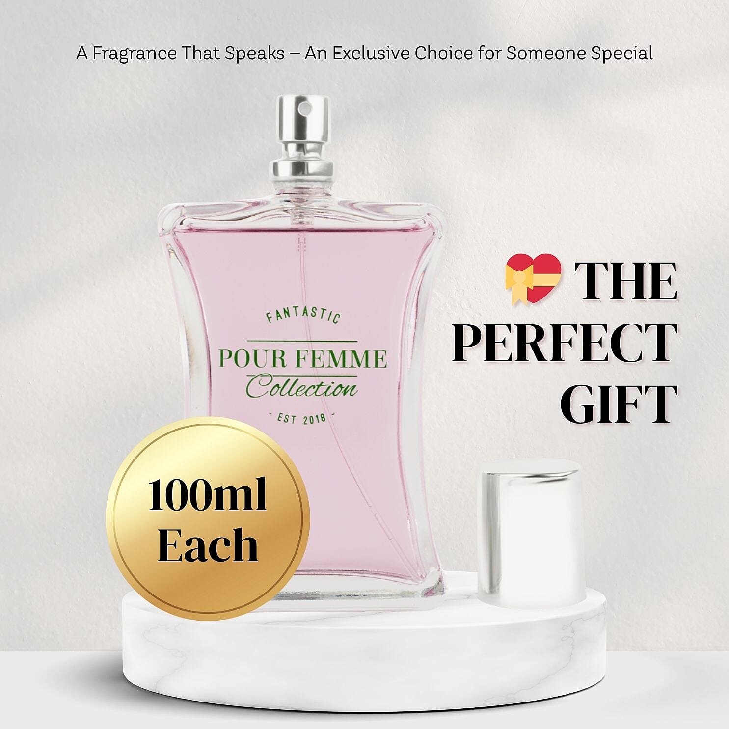 Laurelle’s Scented Story - Pour Femme Collection Fantastic EDP, Boutique EDP and Sweet Heaven EDP 100ml each