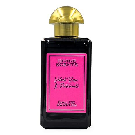 Divine Scents Trio - Laurelle Velvet Rose & Patchouli EDP, Peony Mist & Soft Amber EDP, Blackberry & Bay Leaf EDP 100 ml each