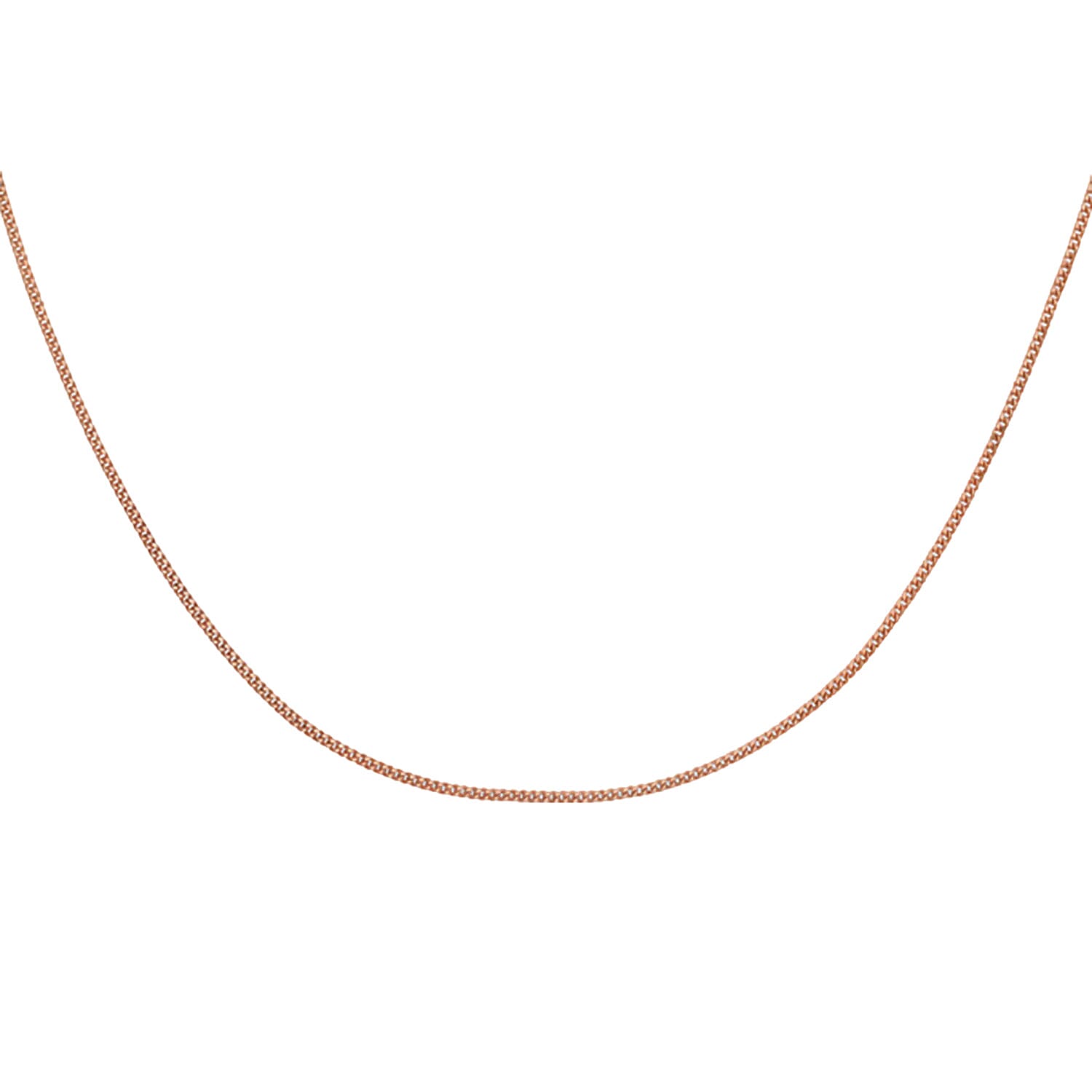 9K Rose Gold Natural SGL Certified Pink Diamond Pear pendant with 9K Rose Gold Chain 0.50ct