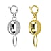Magnetic Lock Clasp in 9K Yellow Gold
