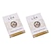 Connoisseurs LOX Secure Earring Backs Set of Two Pcs Push Set in Rose Gold Tone
