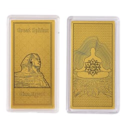 24K Yellow Gold (99.99% Purity) Angel Embossed Collectable