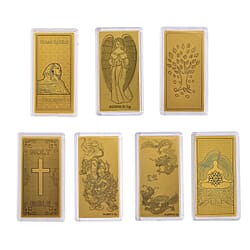 24K Yellow Gold (99.99% Purity) Angel Embossed Collectable