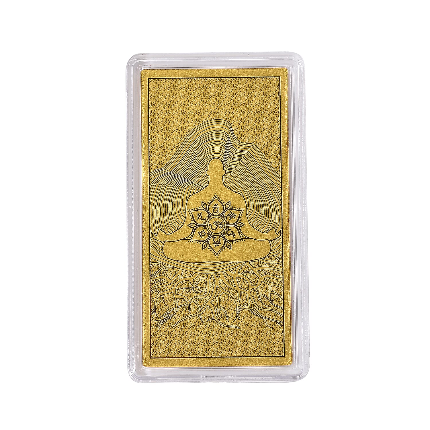 Set of 7 - 24K Yellow Gold Dragon, Pixiu, Elephant, Tree of Life, Chakras, Bible & Angel Pattern Foils