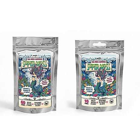 Innooova SuperMoss Full Pack 60 Gummies and 10 Gummies Pack