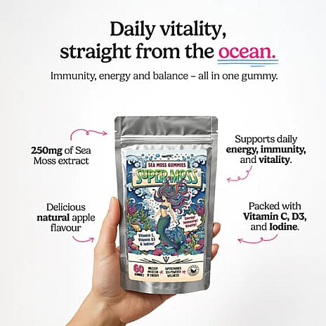 Innooova SuperMoss Full Pack 60 Gummies and 10 Gummies Pack