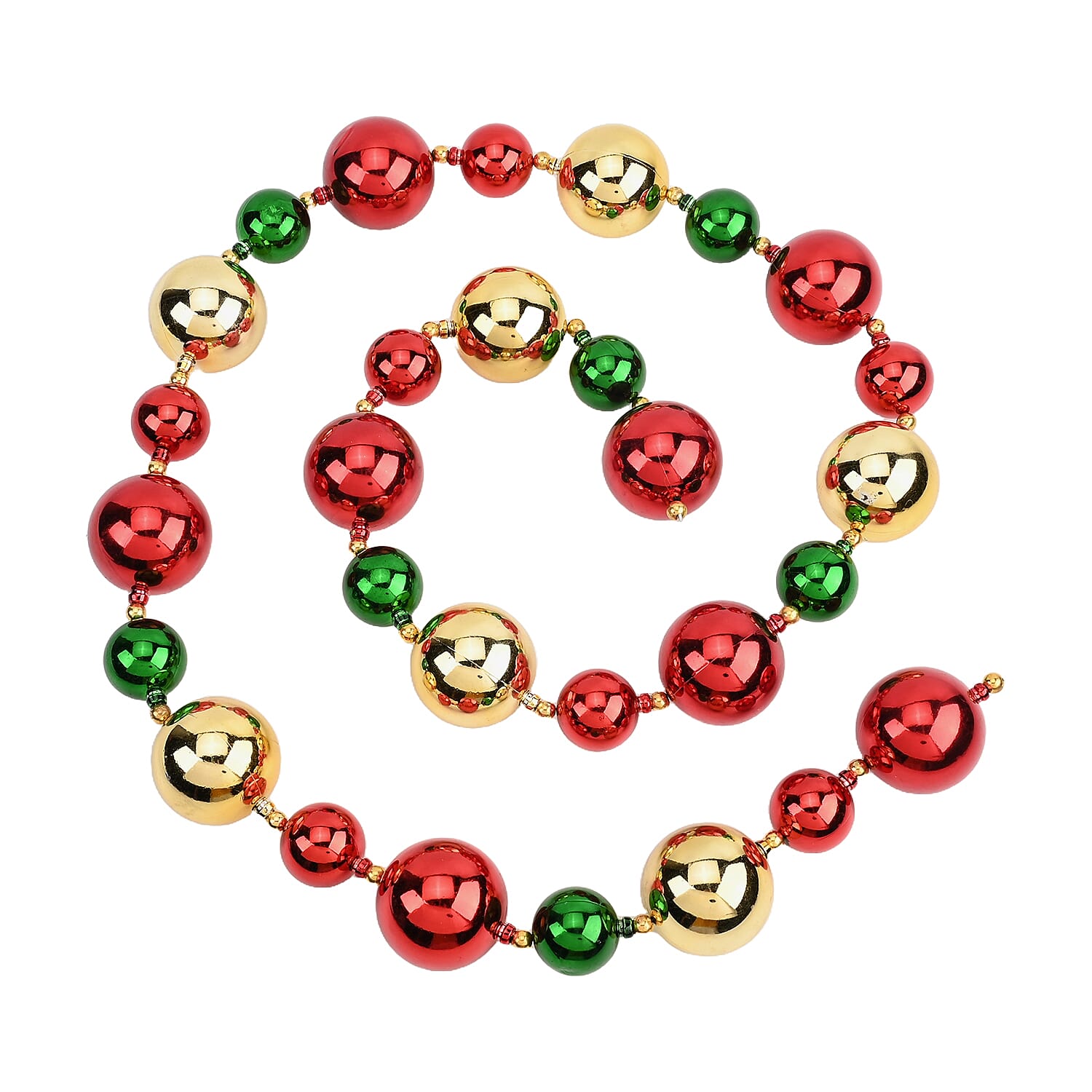 Christmas Decoration - Set of 3 Ball Chain Decoration Ornament