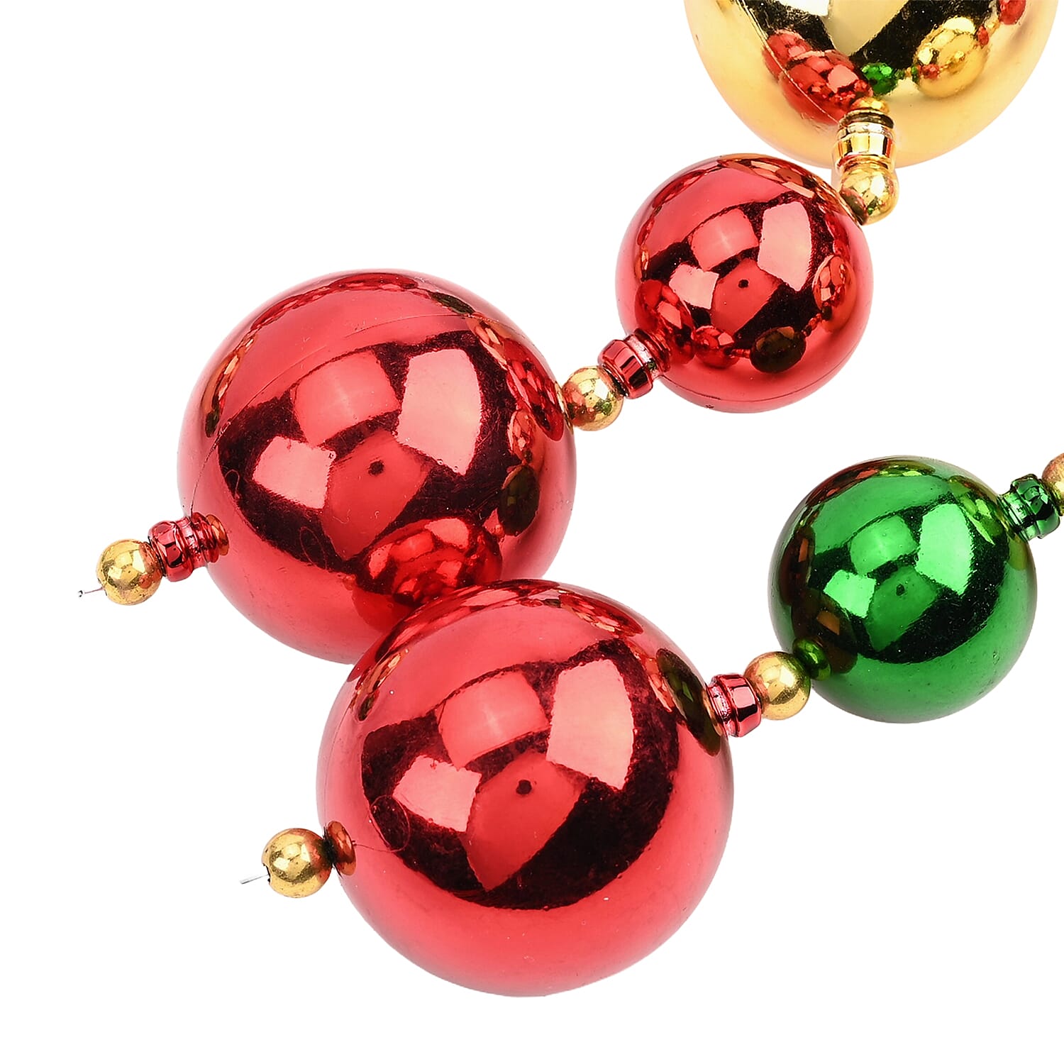 Christmas Decoration - Set of 3 Ball Chain Decoration Ornament