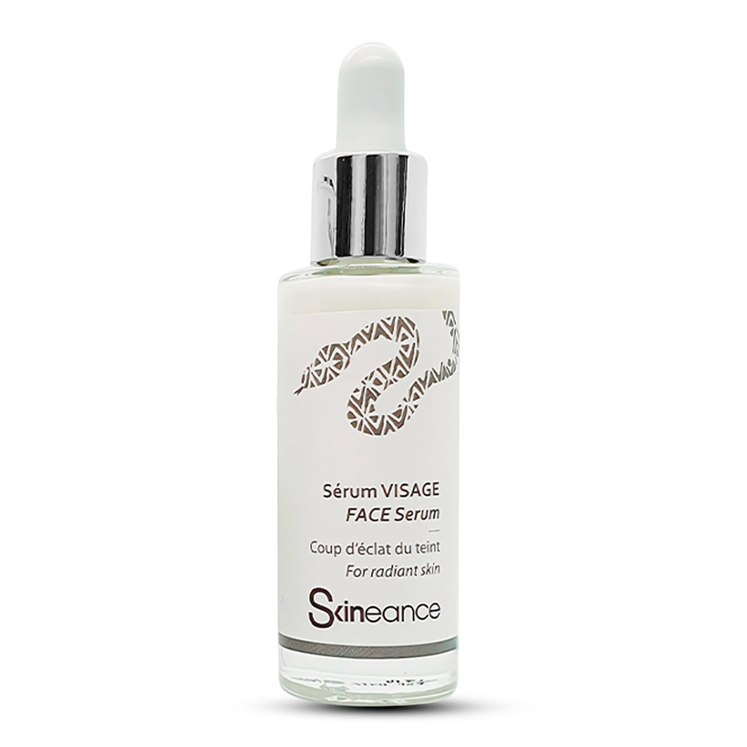 SKINEANCE Christmas Radiance Gift Set - Snake Venom Anti-Ageing Day & Night Creams 50ml each, Face Serum 30ml, Serum for Sensitive Areas 15 ml & Micellar Water 200 ml