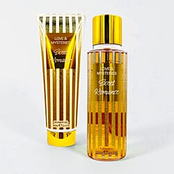 Love & Mysteries Sweet Romance Shower Gel and Body Mist - 250ml