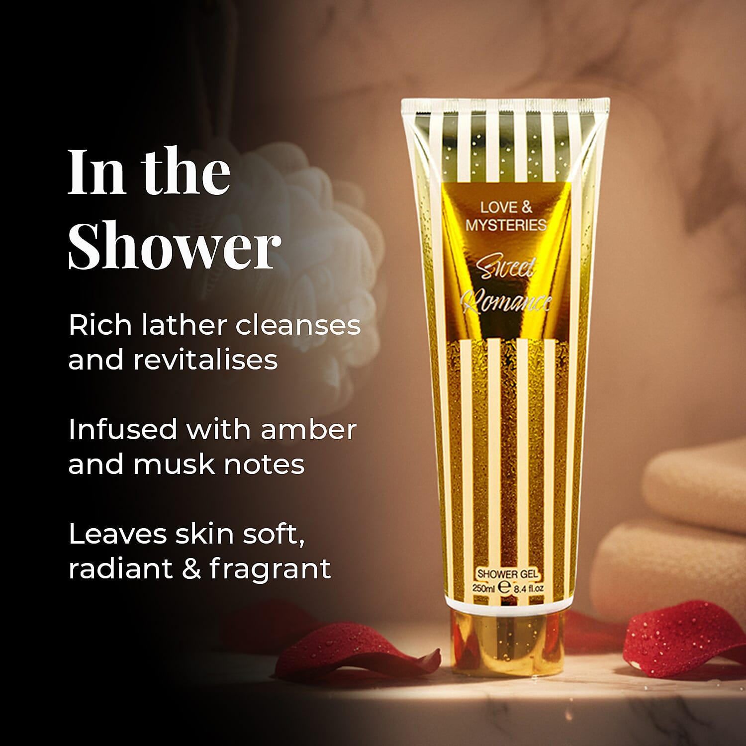 Love & Mysteries Hot Nights Shower Gel and Body Mist - 250 ml