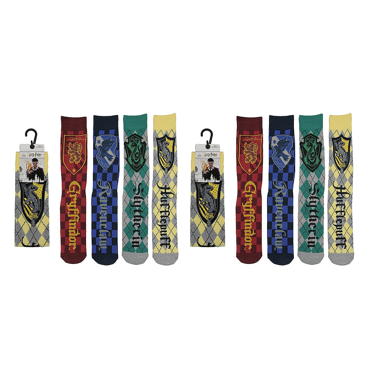 2 Pairs of Harry Potter Gryffindor Socks