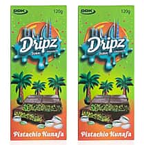 Set of 2- Dripz Dubai Pistachio Kunafa Chocolate (120g)