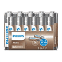 Close Out Deal- Philips Power Alkaline Set Of 16 AA and AAA batteries