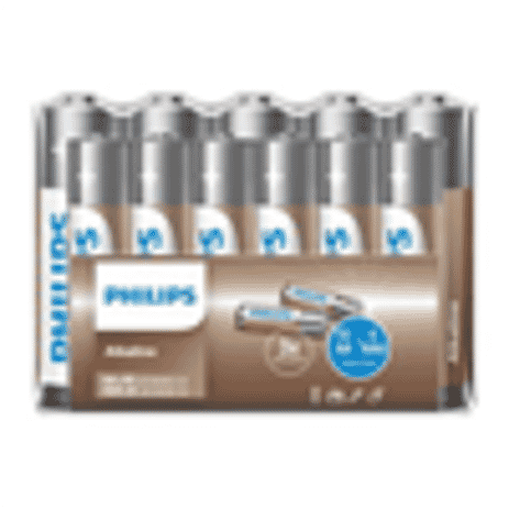 Close Out Deal- Philips Power Alkaline Set Of 16 AA and AAA batteries