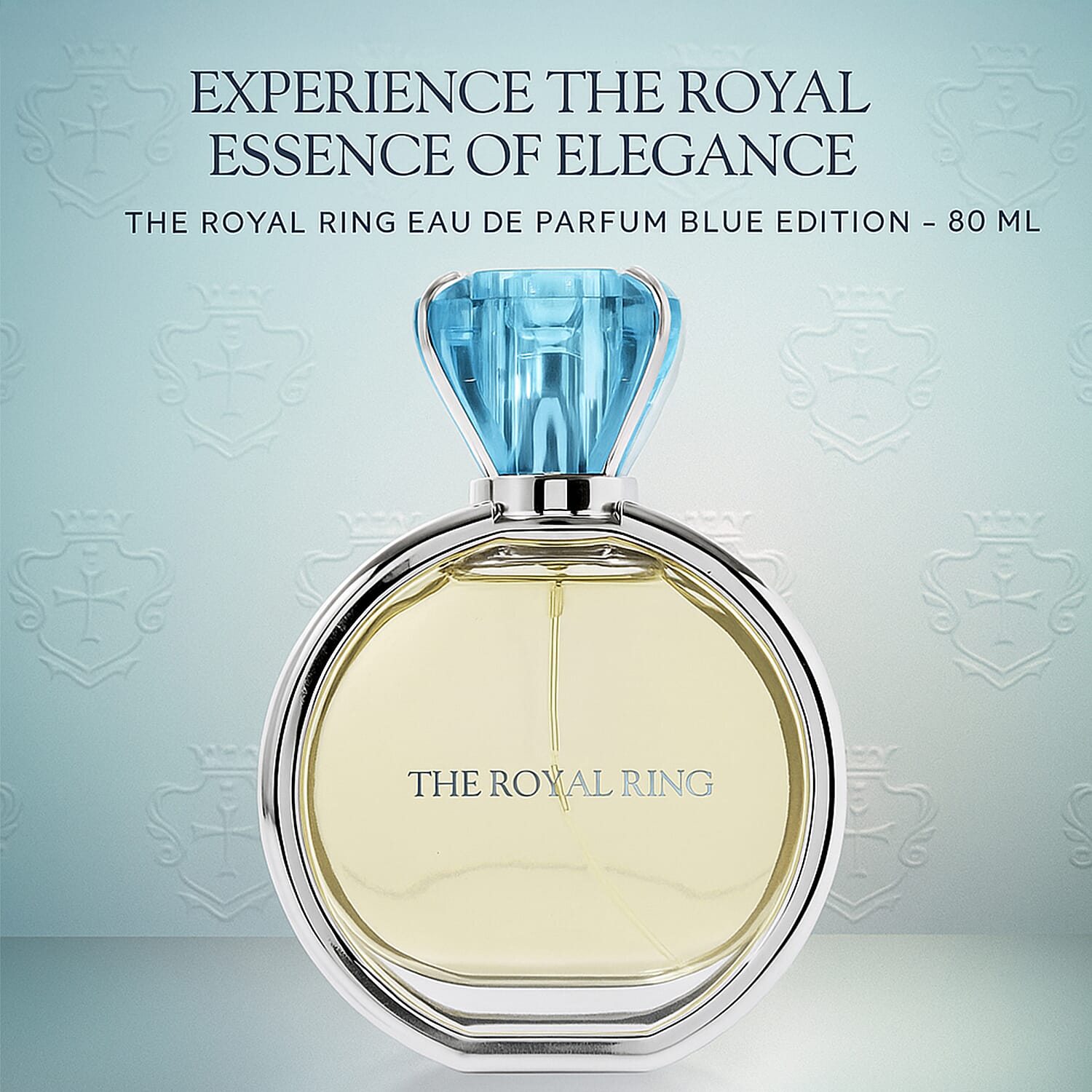 Set of 2 Laurelle Royal Ring 80ml EDP - Blue and Gold