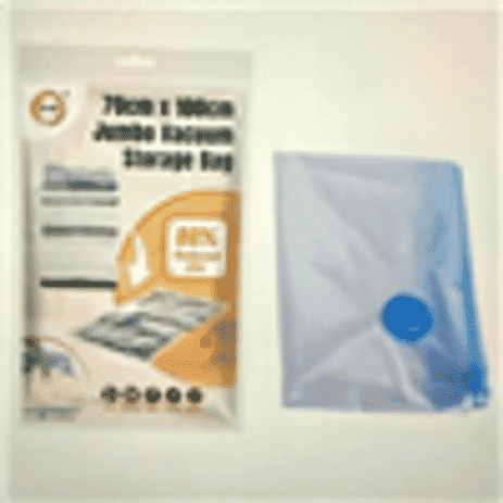Pack2 Jumbo Vacuum Storage Bag (100 x 70 cm) - Blue