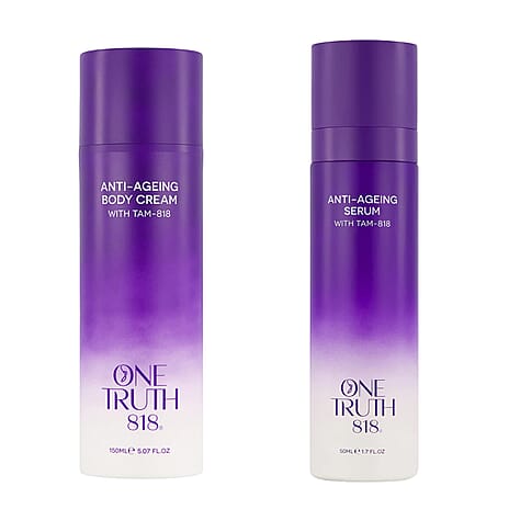Set of 2 One Truth 818 Anti-Ageing Body Treatment and Anti-Ageing Serum