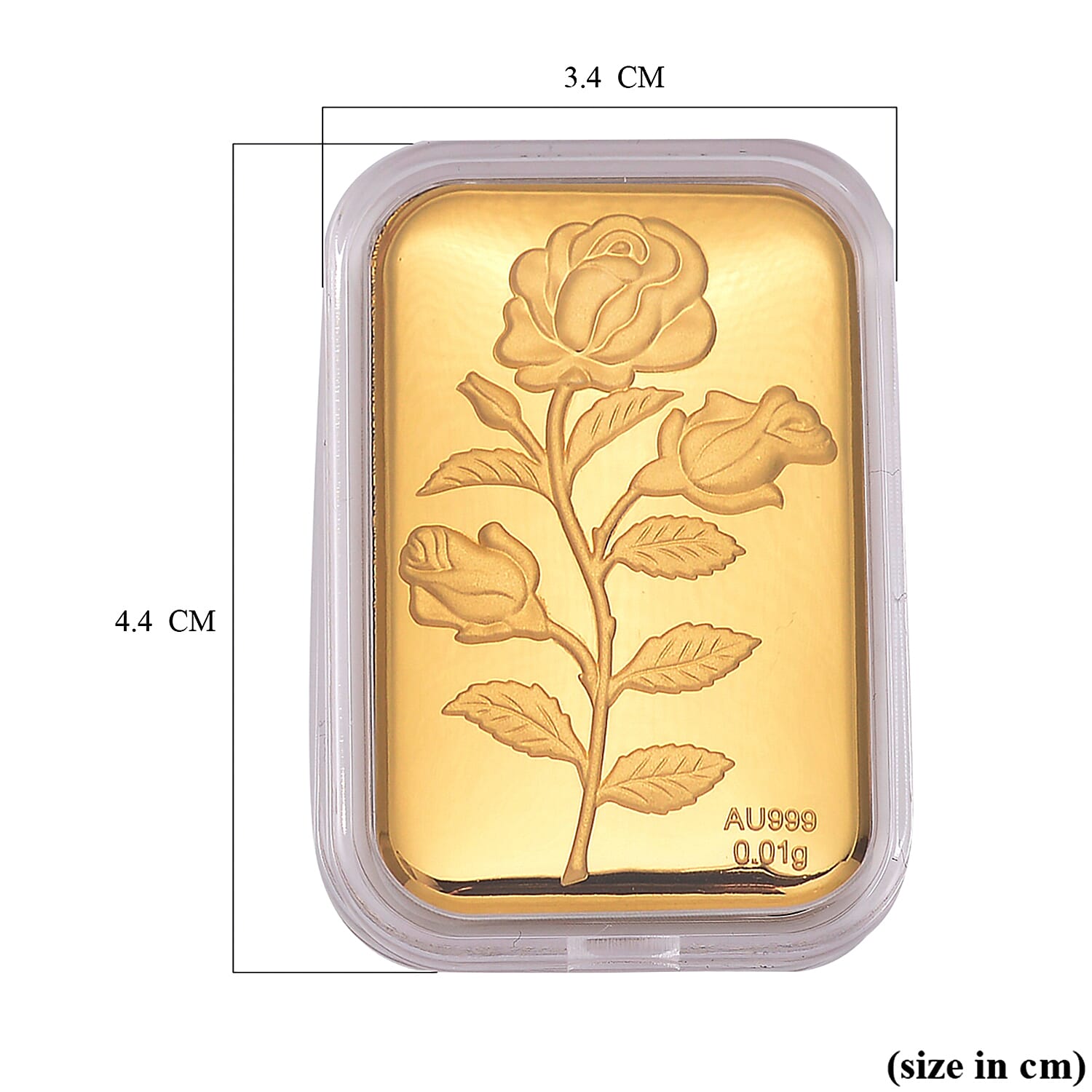 Set of Four 24K Yellow Gold Essential Piece (99.99% Gold Purity)-Rose Collectable