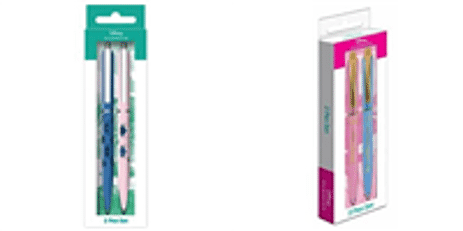 Alice in Wonderland Be Classy and Disney Lilo Set of 2 Pen