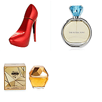 Perfume Bundle(  Laurelle Sexy Shoo , Laurelle Royal Ring and V.V. Love Dama DE ORO EDP)