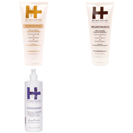 My Hair Doctor - Glorious Gold Shampoo,Brilliant Brunette Colour Shampoo  Colour Protection Conditione