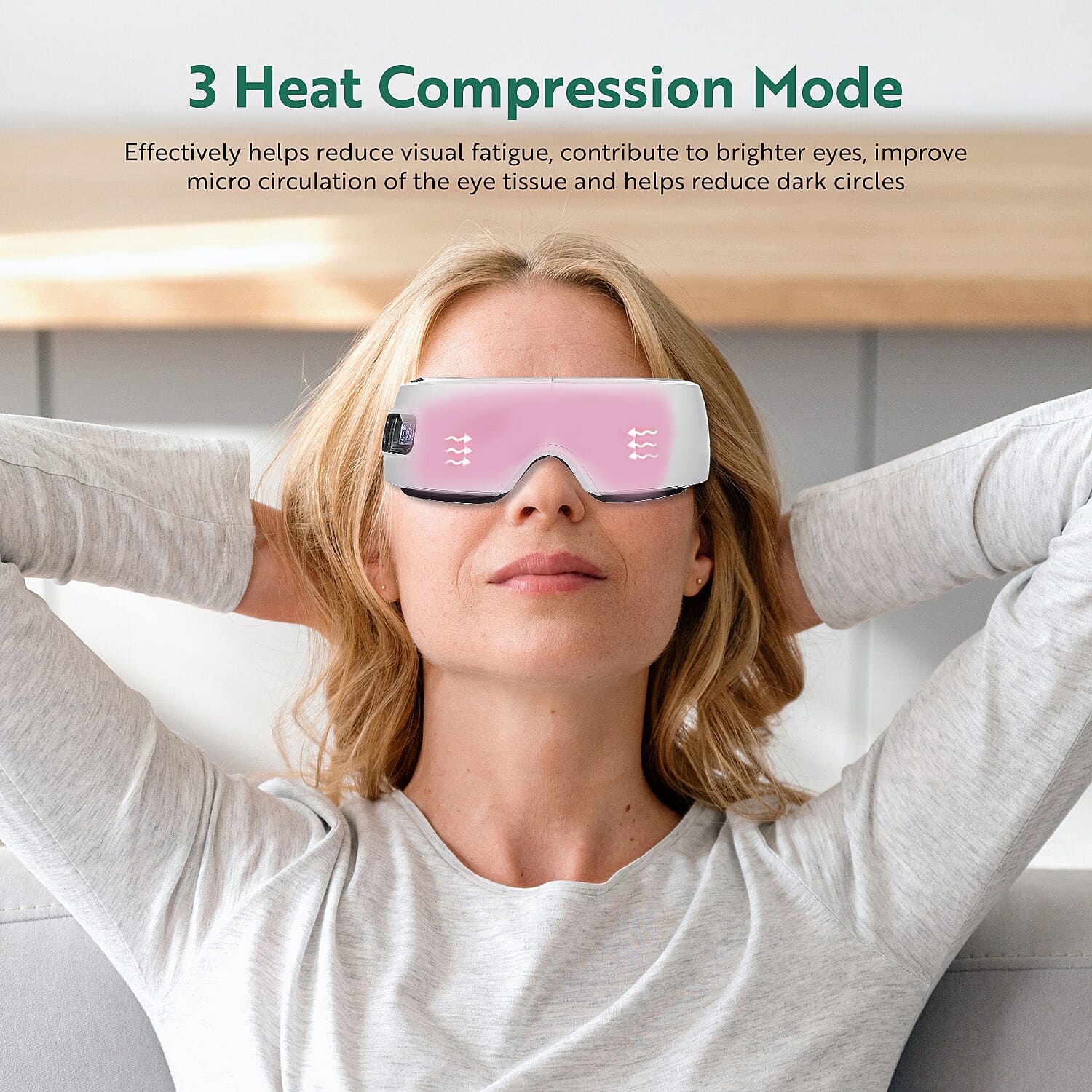 Relaxation Massager Duo &ndash; Soulsmart Leg Massager Boots & Vaivita Portable Eye Massager