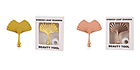 Pack of 2 &ndash; Ginkgo Leaf Gua Sha Face & Neck Massage Tool
