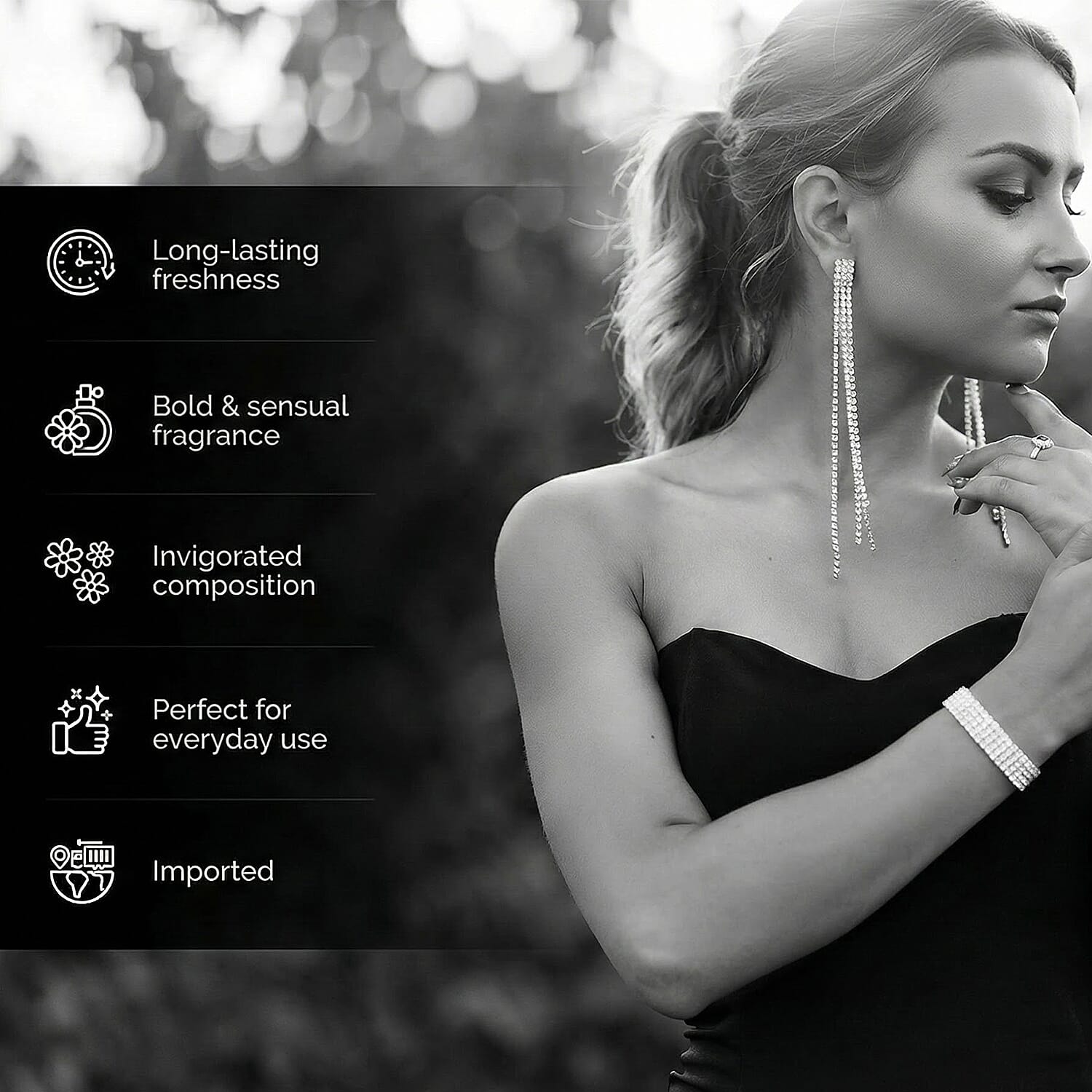 Set of 3 Shoo Eau De Parfum &ndash; Addict Chic, Sexy Shoo Red & Addict Allure (Rose Gold) 100ml Each.