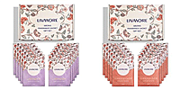 Pack of 20 Livmore Scented Sachets &ndash; Amber & Oudh - Lavender (20g Each)