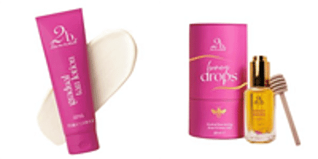 Set of 2 2bTanned Honey Drops for Self Tanning (50ml) & Gradual Tanning Lotion (175ml).