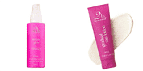 Set of 2 2bTanned SPF50 Glow (50ml) & Gradual Tanning Lotion (175ml).