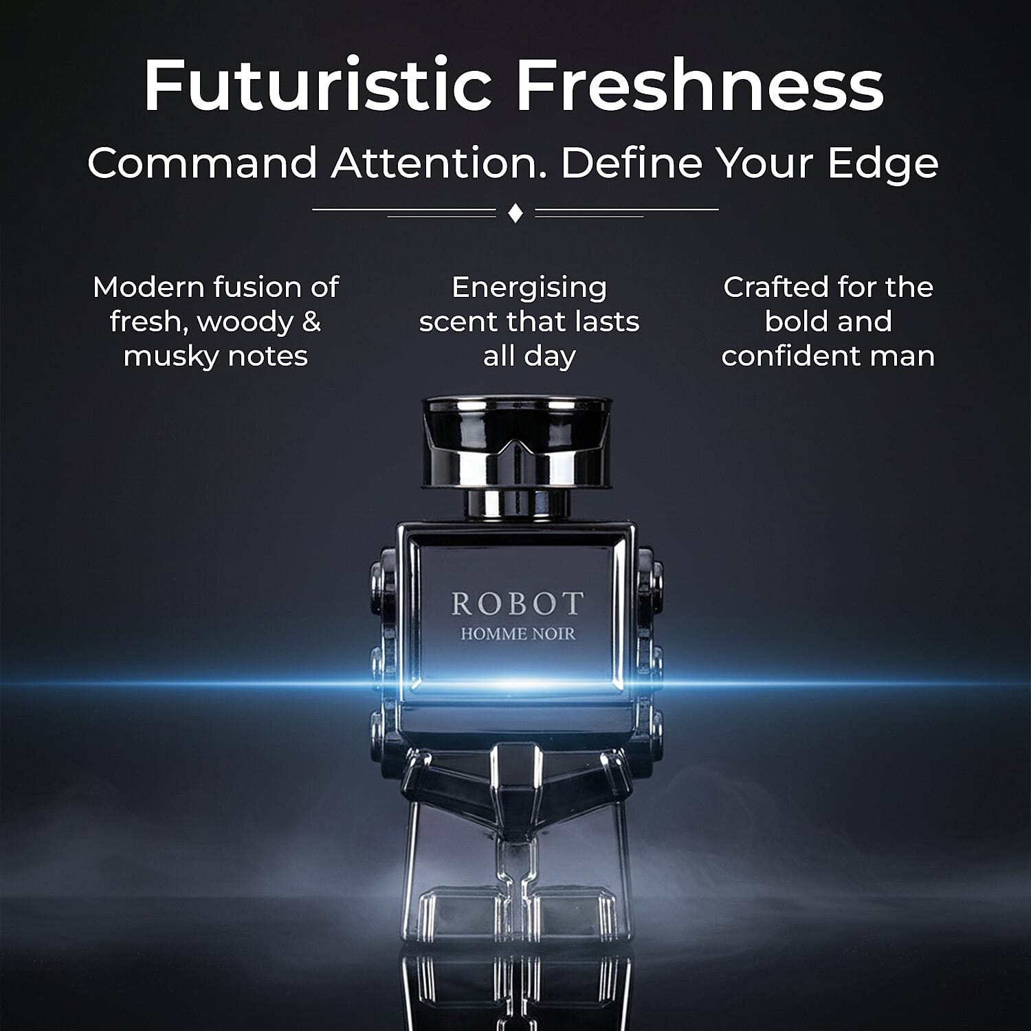 Set of 2 Laurelle Men&rsquo;s Fragrance &ndash; Robot & Insuperabile Eau de Toilette 100ml