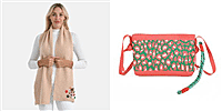 Set of Designer Scarf and Crossbody bag
