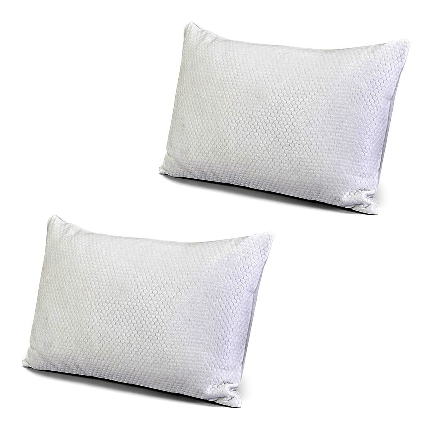 Set Of 2 LIVMORE Cooling Pillowcases With Zipper