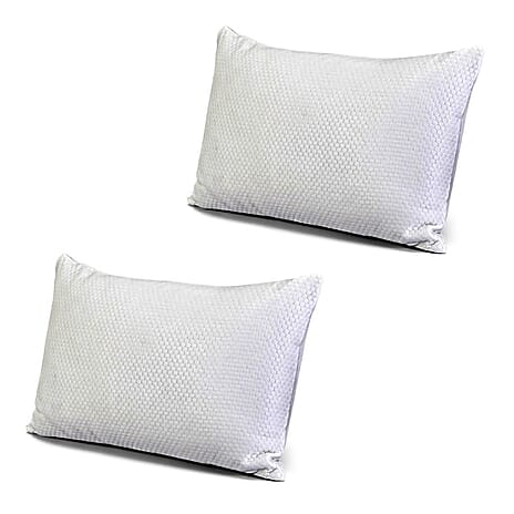 Set Of 2 LIVMORE Cooling Pillowcases With Zipper