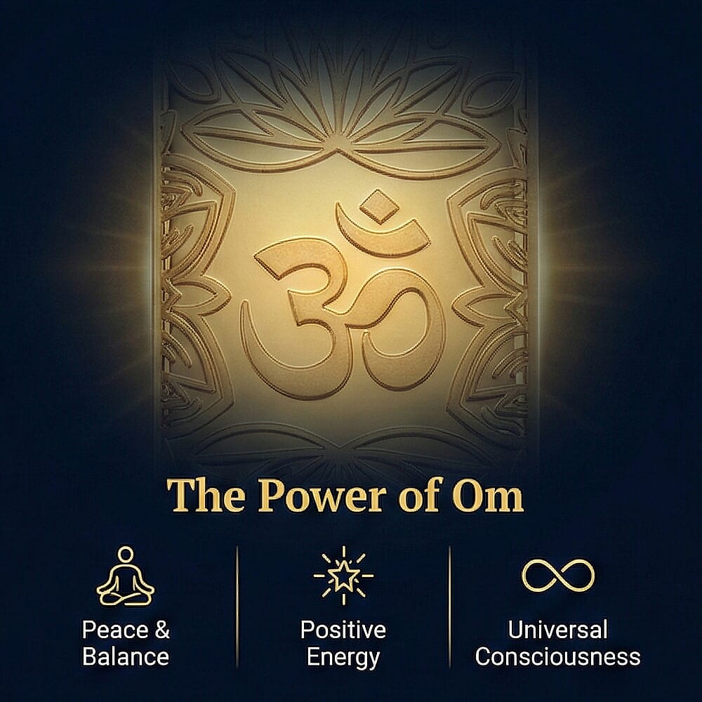 Set of 2 - 24K Yellow Gold (99.9% Purity) Om Embossed Collectable (Each 10mg)