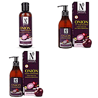 NutriGlow Naturals Hair Care Bundle (Shampoo-Conditioner-Oil)