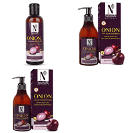 NutriGlow Naturals Hair Care Bundle (Shampoo-Conditioner-Oil)