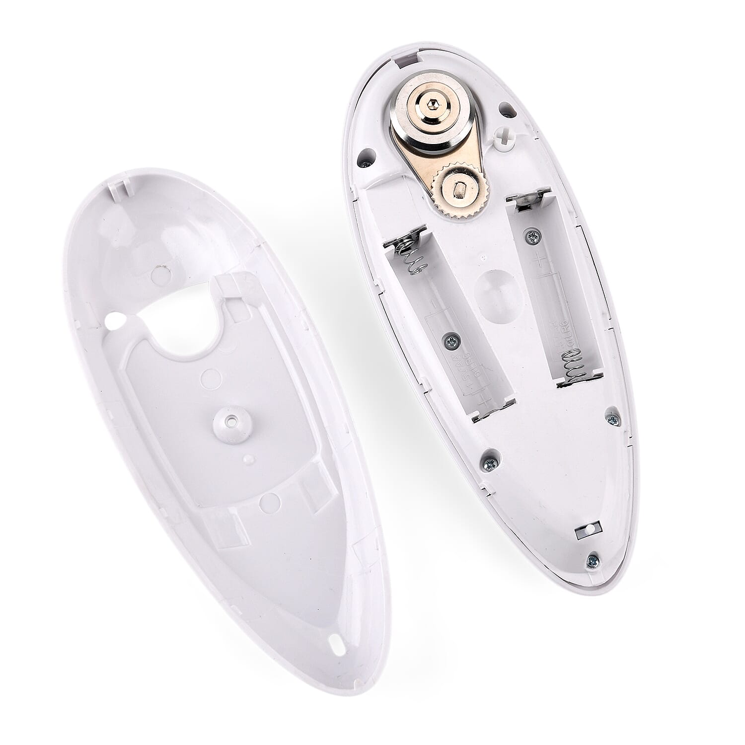 Set of 2 - Livmore Automatic Can Opener - Battery Operated (2 x AA not inc) - White