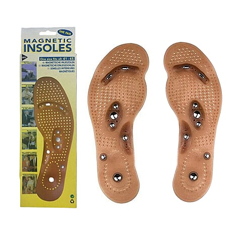 Set Of 2 - Magnetic Acupressure Insole Pair