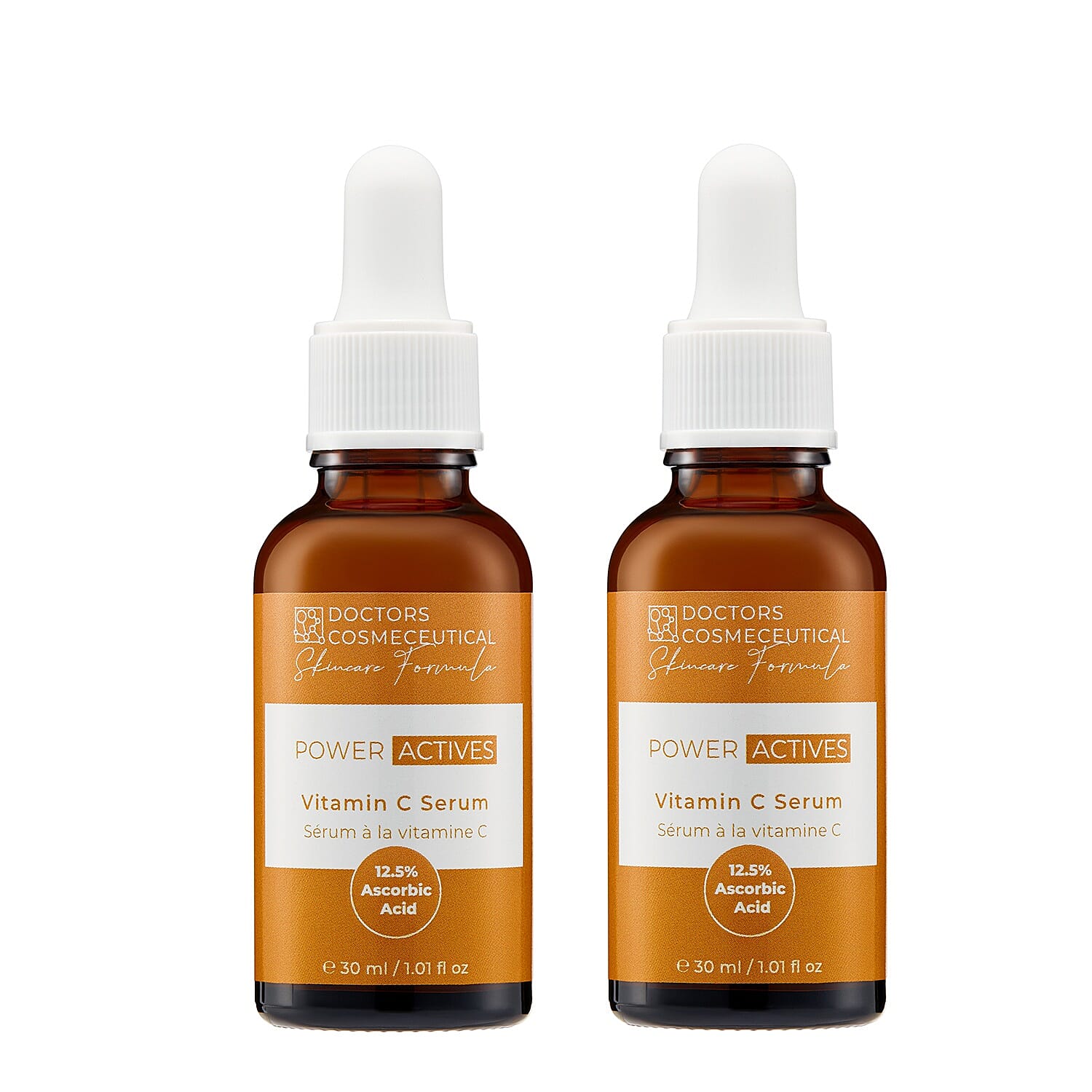 Set of 2 Doctors Formula- Power Active Vitamin C Serum - 30ml