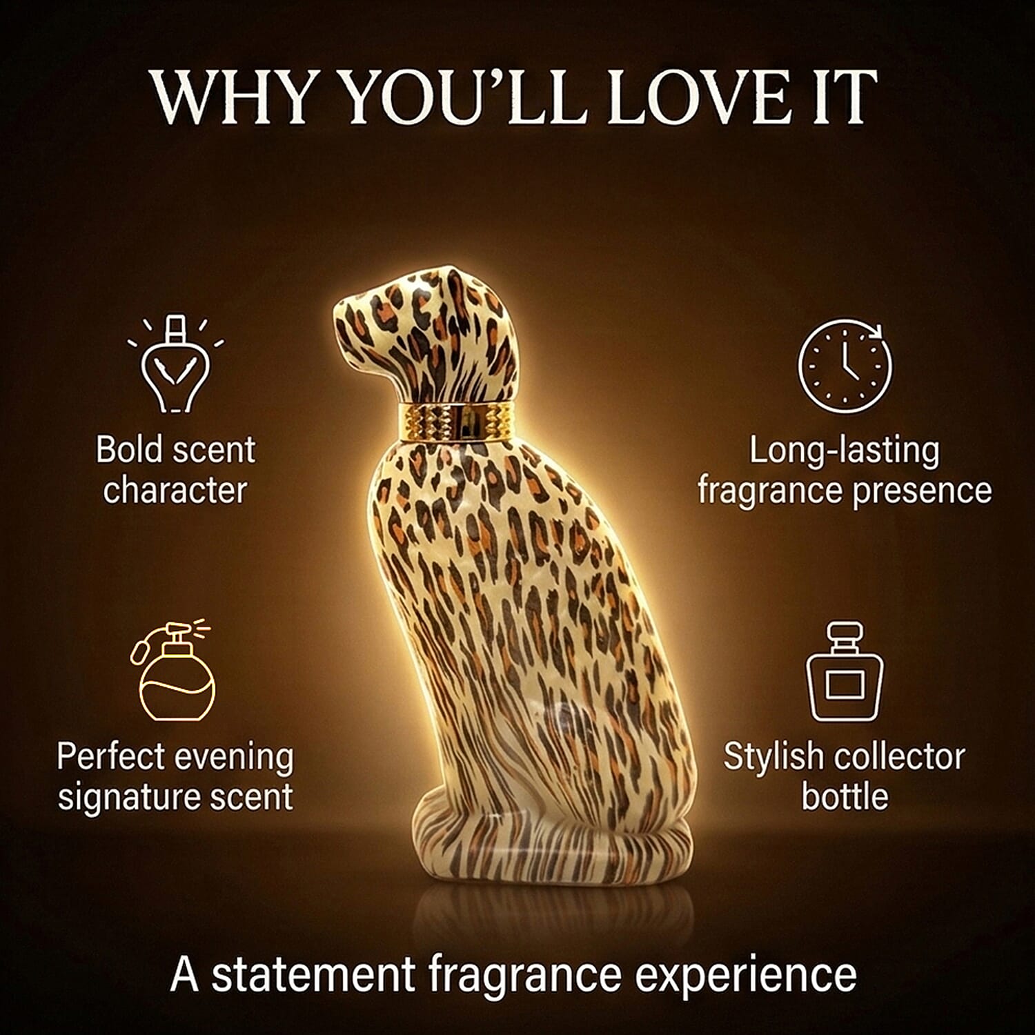 Set of 2 Laurelle Men&rsquo;s Fragrance &ndash; Royal Savannah & Black Leopard Eau de Parfum 100ml&nbsp;Each