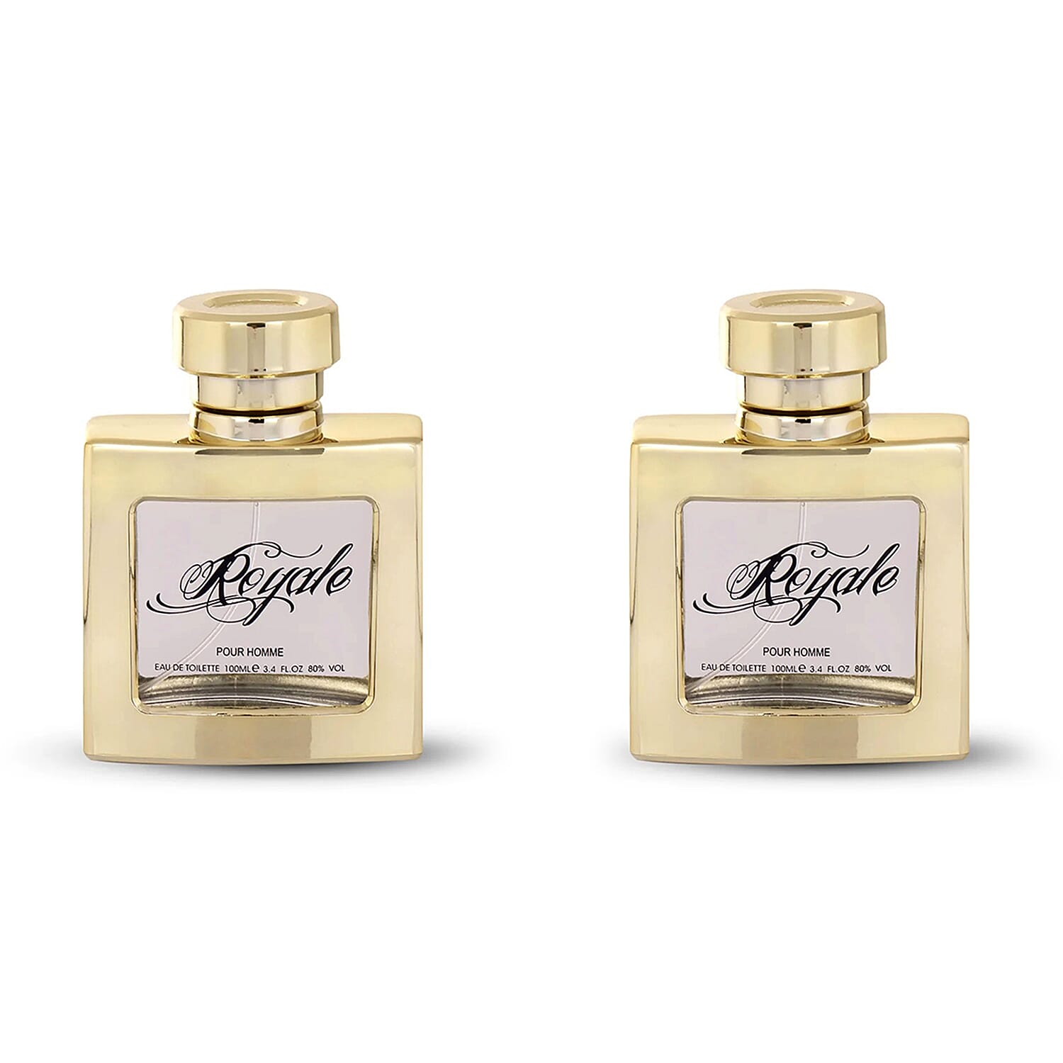 Set of 2- Laurelle Royale Edition - Gold Eau De Toilette - 100ml